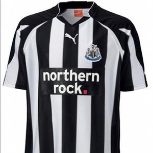 Vintage Puma Newcastle United soccer jersey